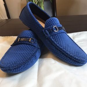 Blue Royal suede Loafers